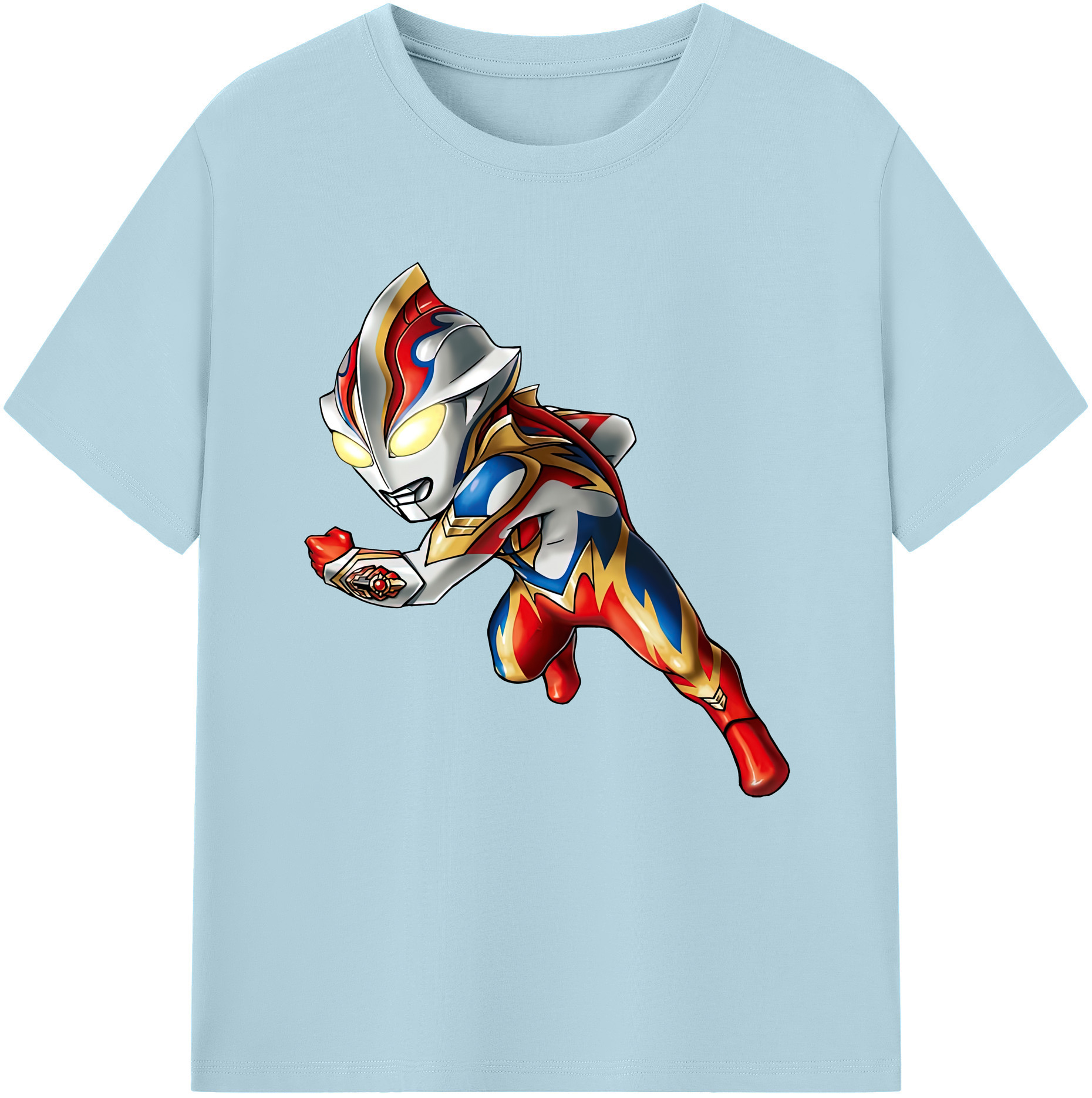 （画像用） ウルトラマン Ultraman 綿100％半袖Tシャツ（フロントプリント）